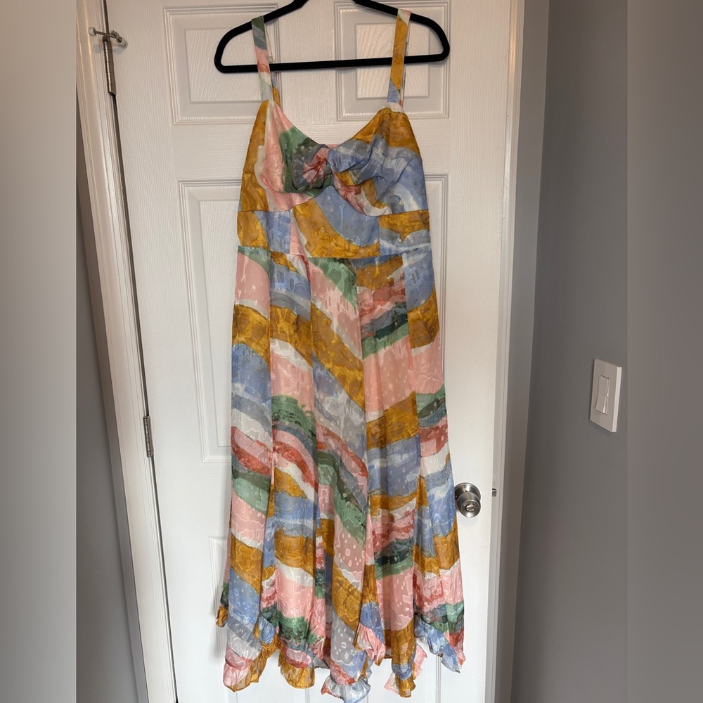 Hutch Twist Sleeveless Midi Dress
